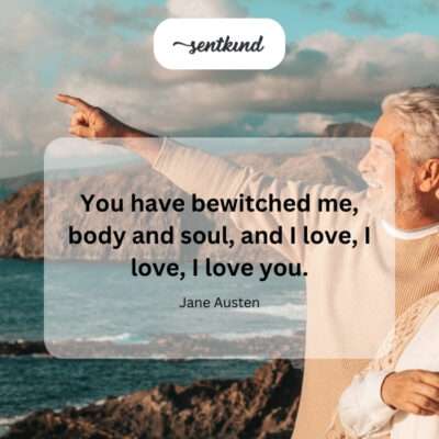 Inspired by Austen, my soul is utterly captivated.