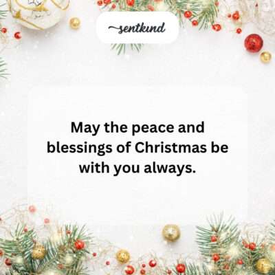 Peace and blessings of Christmas always.