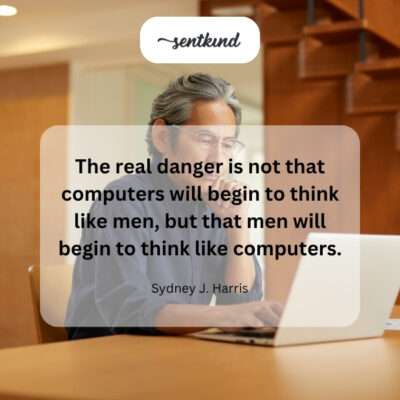 The true risk: humans adopting computational thinking.