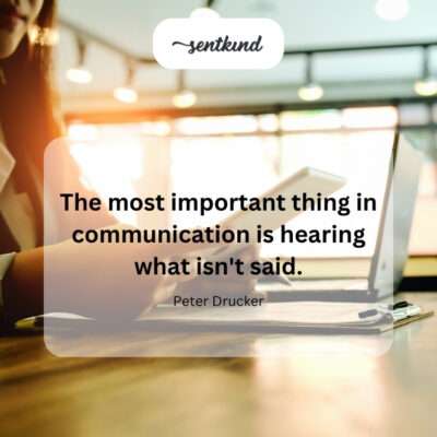 True communication involves understanding unspoken messages.