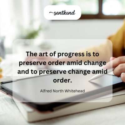 Progress balances stability and transformation.