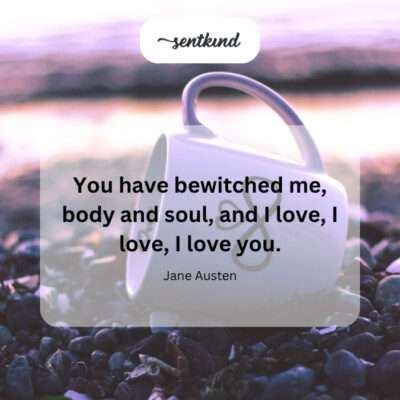 Enchanted completely, body and soul.