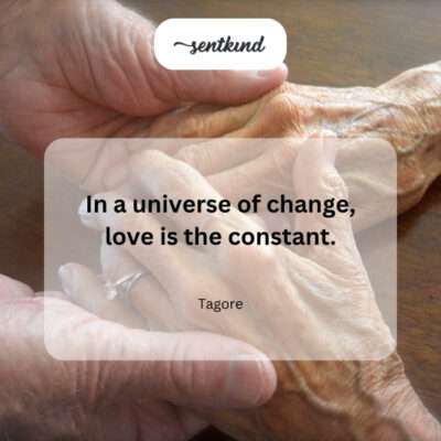 Love: the universe's constant.