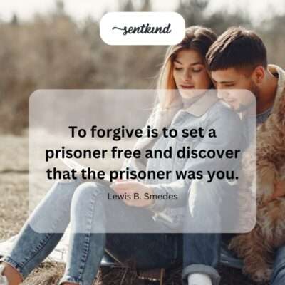 Forgiveness liberates both.