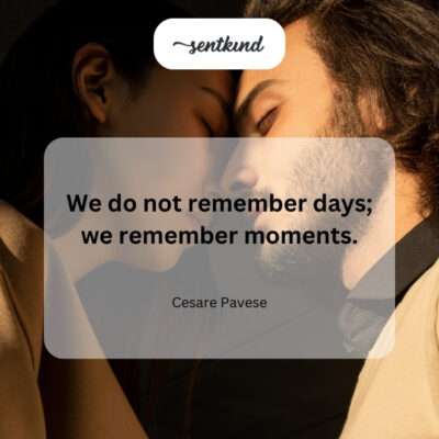 The significance of specific moments in memory.