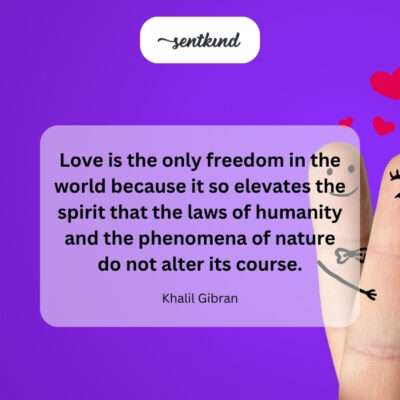 Love's freedom transcends worldly constraints.