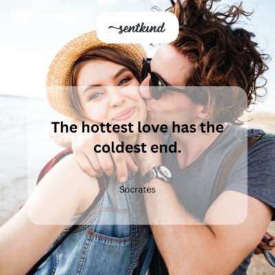 Intense passion leading to profound coldness.