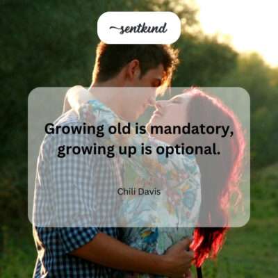 The choice to retain a youthful spirit.