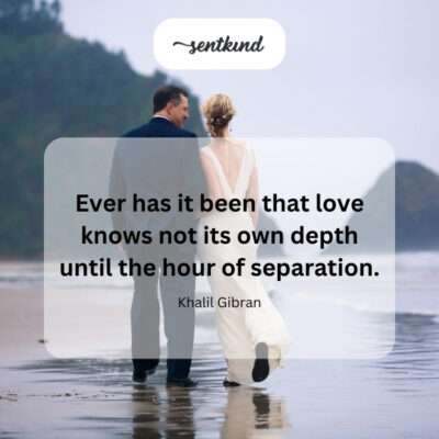 Love's true measure revealed in absence.