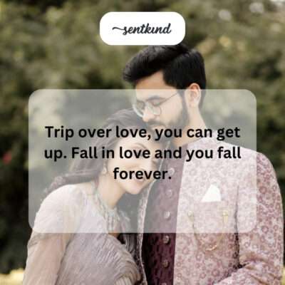The irreversible nature of true love.