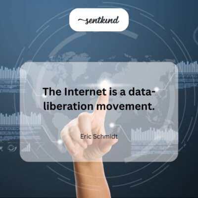 The Internet's role in freeing information.