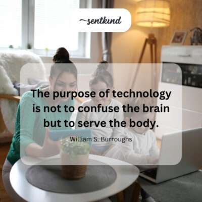 Technology should aid the physical, not overwhelm the mental.