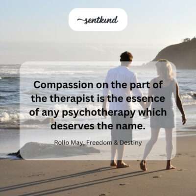 True therapy hinges on the therapist's compassion.