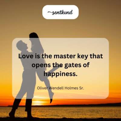 Unlock joy: Love is the key.