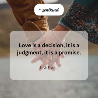 Love isn't a feeling; it's a deliberate choice to commit.