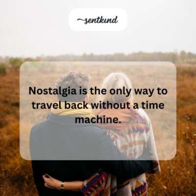 Memory as the sole means of time travel to the past.