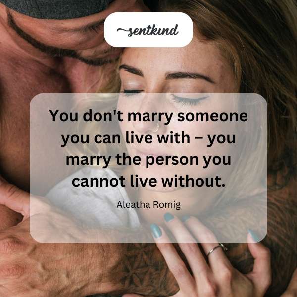 Romantic image conveying deep connection and love between two people.