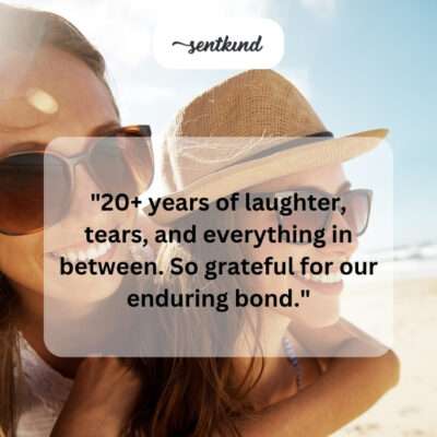 20+ years, enduring bond