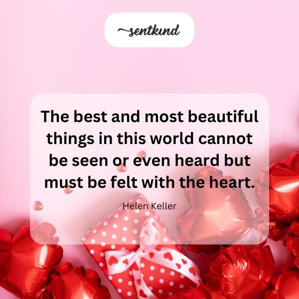 A heart-shaped light shines amidst a dimly lit world.