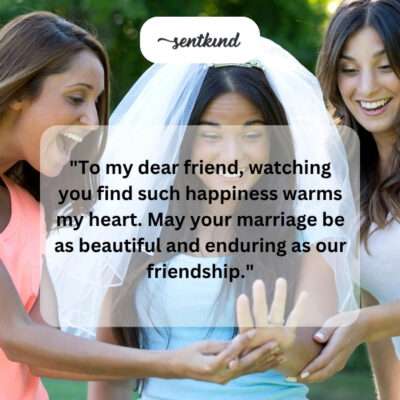 Childhood friends celebrating a beautiful and enduring marriage.