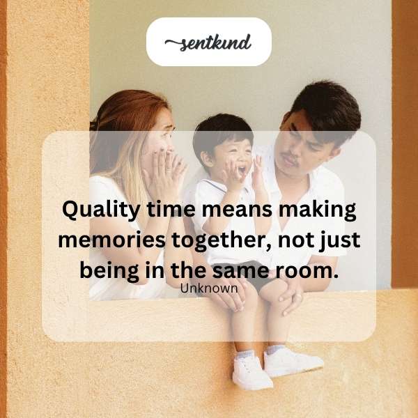 Making memories, not just present.