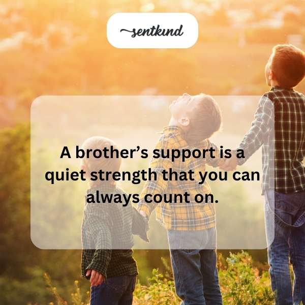 Two brothers are embracing affectionately in a sunlit room, symbolizing familial support.