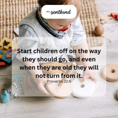Adult guiding a child.