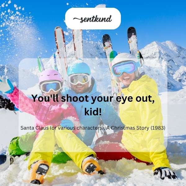 Shoot eye warning.