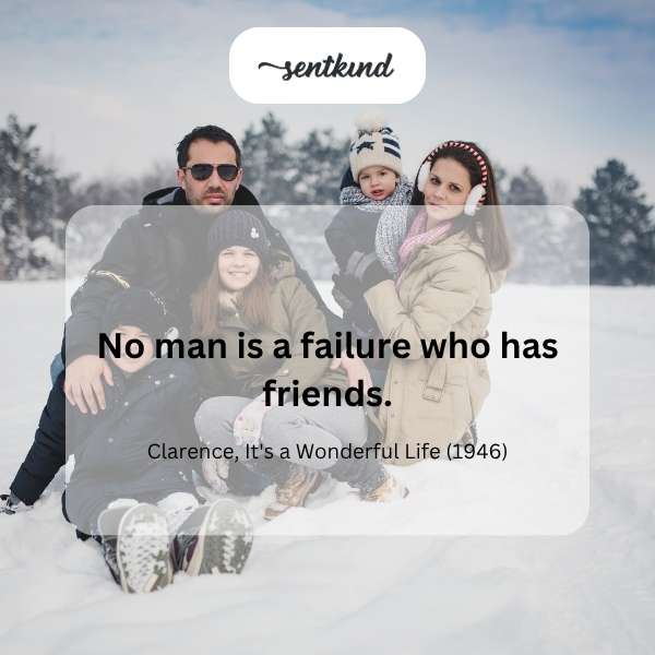 Friends prevent failure.