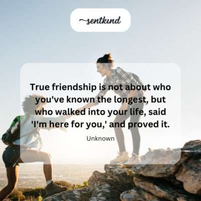A friend offering a comforting hand.
