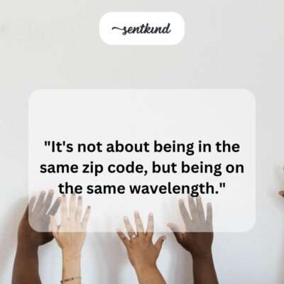 Two brains with connecting thought waves.