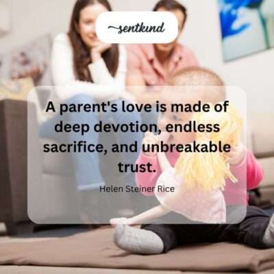 A parent lovingly embraces their child, their faces close together, expressing deep connection and devotion.