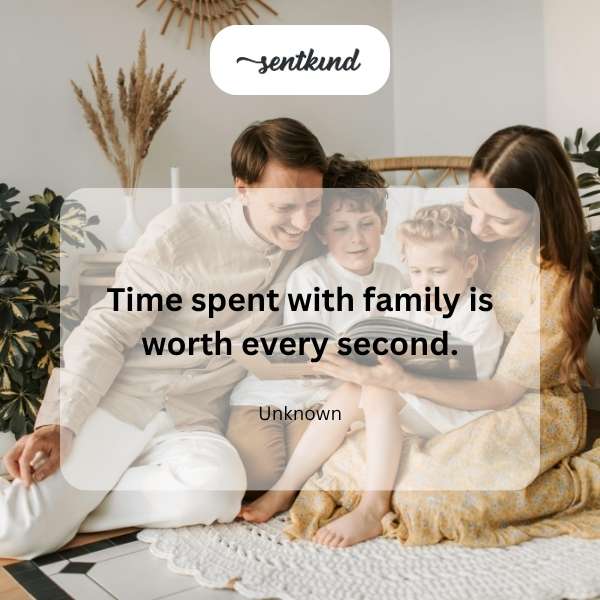 Family time worth it.