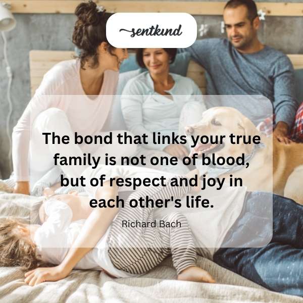 True family bond.