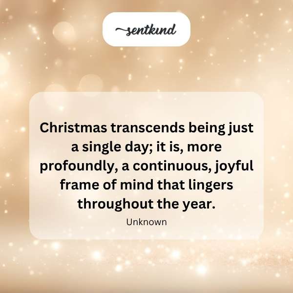 Festive decorations symbolize the enduring spirit of Christmas.