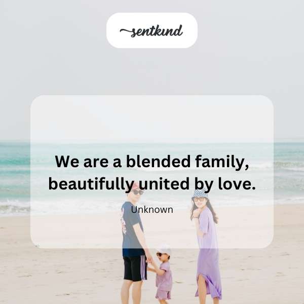 Diverse family of six embracing outdoors, symbolizing unity and love.