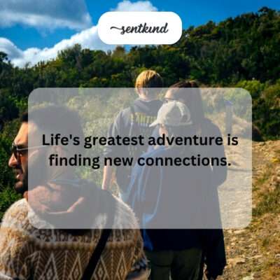 Two people on a journey together.