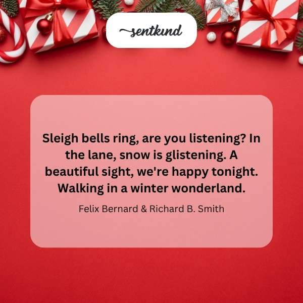 Winter wonderland walk.