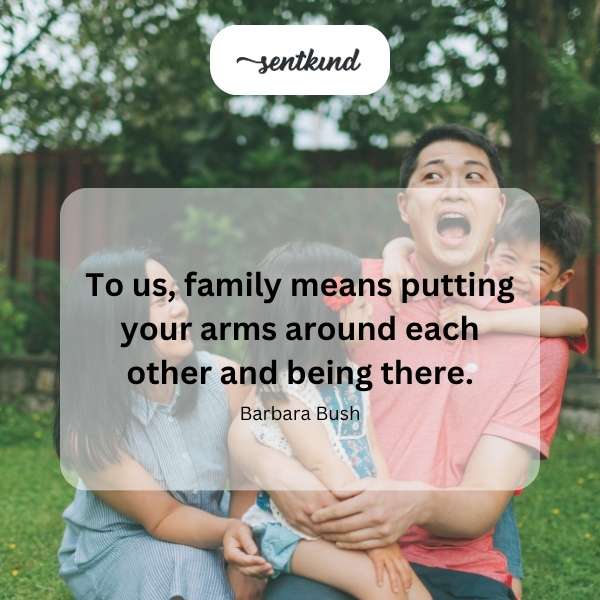 A group of diverse people are embracing in a heartwarming family hug.