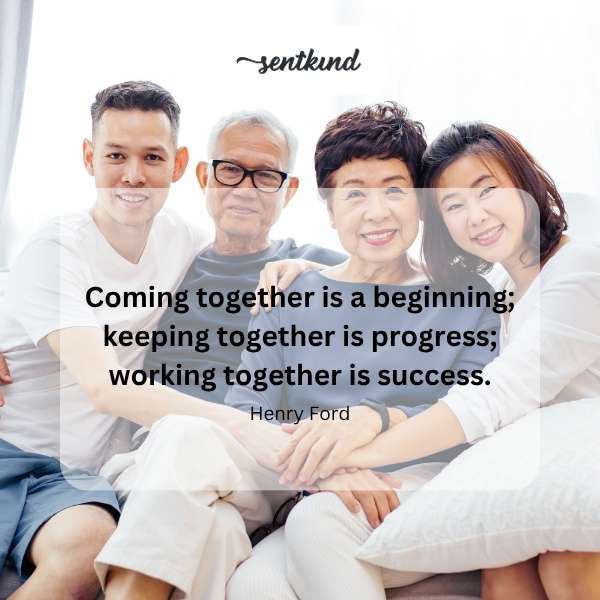 Unity in family.