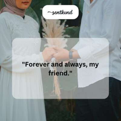A timeless friendship.