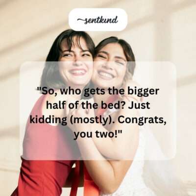 A lighthearted question about newlywed life.