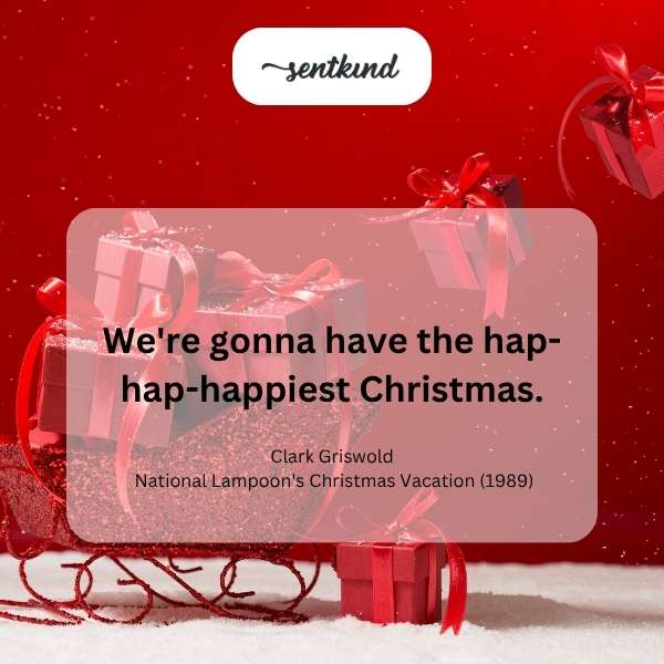 Happiest Christmas plans.
