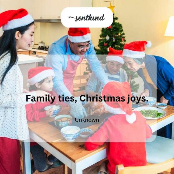 Family Christmas joy.