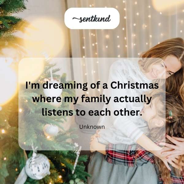 Family listening dream.