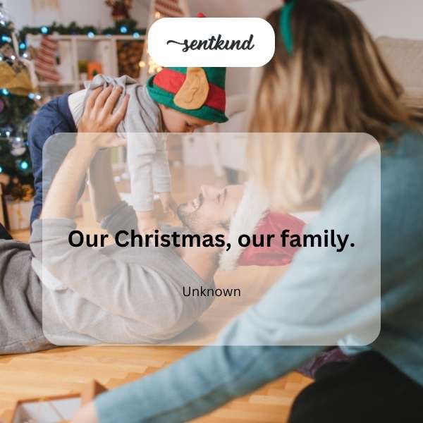 Our family Christmas.