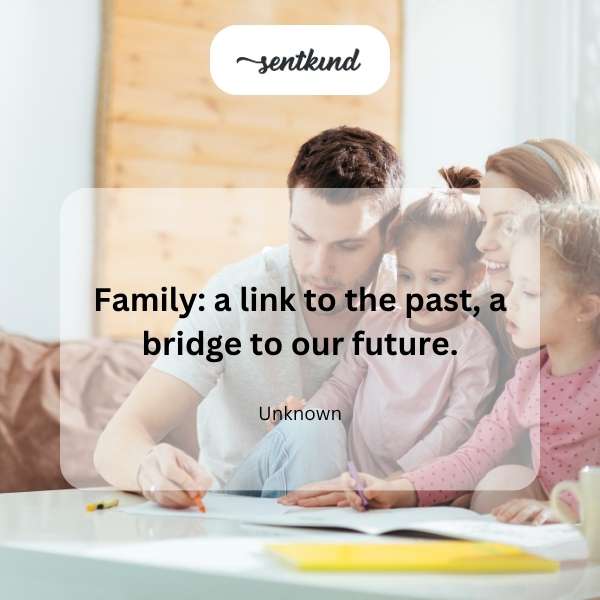 Family past and future.