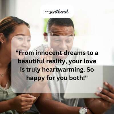 A dream cloud transforming into a real-life couple.
