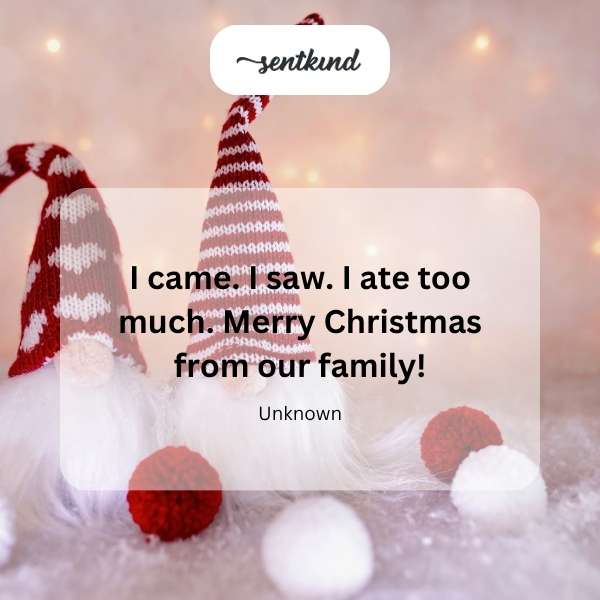 Came, saw, ate too much.