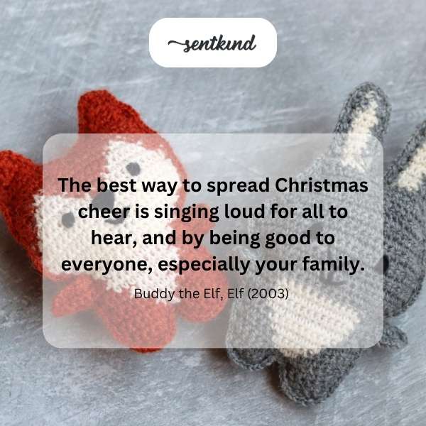 Cheer, song, family.